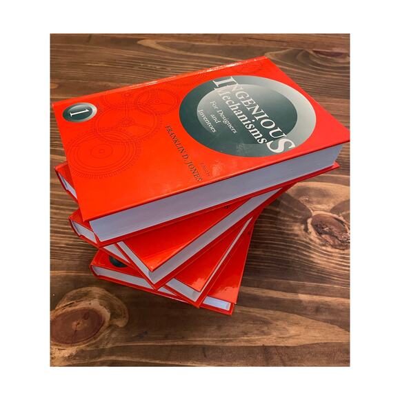 Ingenious Mechanisms Vol 1–4 Complete Set Franklin D. Jones Industrial Press - Picture 3 of 9